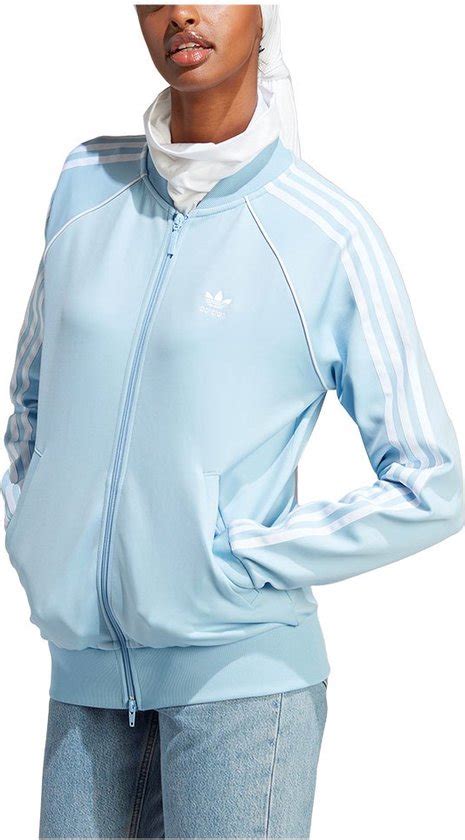 adidas jasje stretch blauw|Jassen .